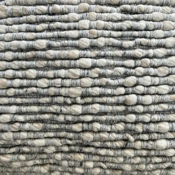 Jaipur Living Cilo Textured Whisper White Tapioca Down Lumbar Pillow 16X24